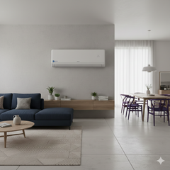 Aire Acondicionado Mini Split Inverter R-410 220V Capacidad de 18.000 BTU SEER 16 Marca FRIOCOSTA