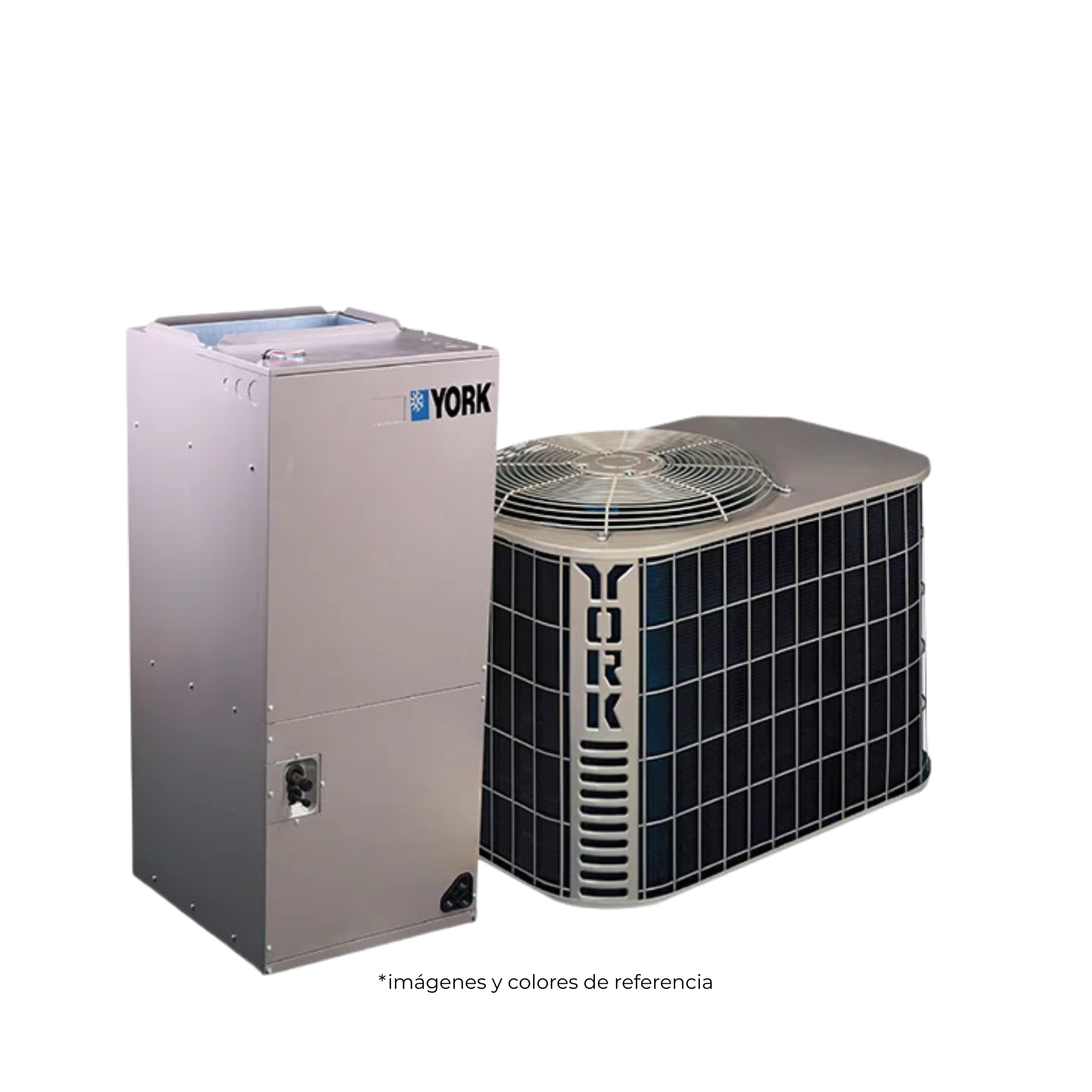 Aire Acondicionado Split Ducto Estándar R-410 220V-3PH Capacidad de 60.000 BTU Vertical Marca YORK