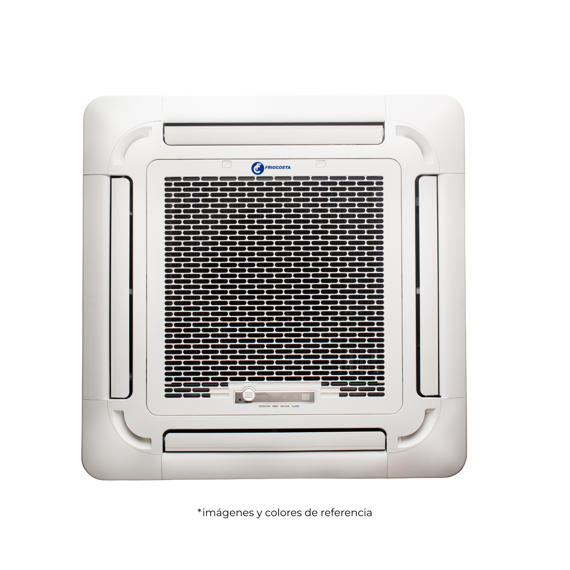 Aire Acondicionado Casete Inverter R-410 220V-1PH Capacidad de 36.000 BTU Vertical Marca FRIOCOSTA
